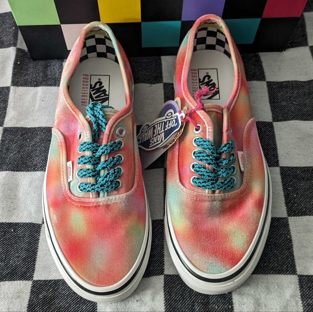 Vans Authentic 44 D Multicolor Felt Women 10.5 Irene Is Good Release 10/28/2022